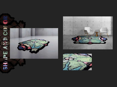 CARPET - SHAPE AND COLOR - a Art Design Artowrk by Mara Micieli